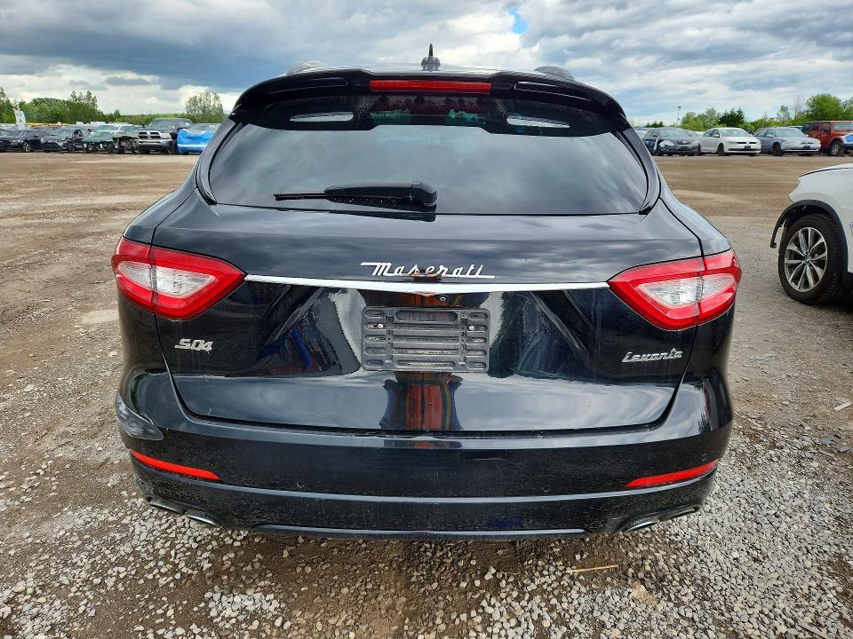 2018 Maserati Levante VIN ZN661YUS8JX290187 COPART salvage auction — FRONT END, On - Permit No Brand - Unfit, sold $6,300 on 2026-07-09 (photo 6)