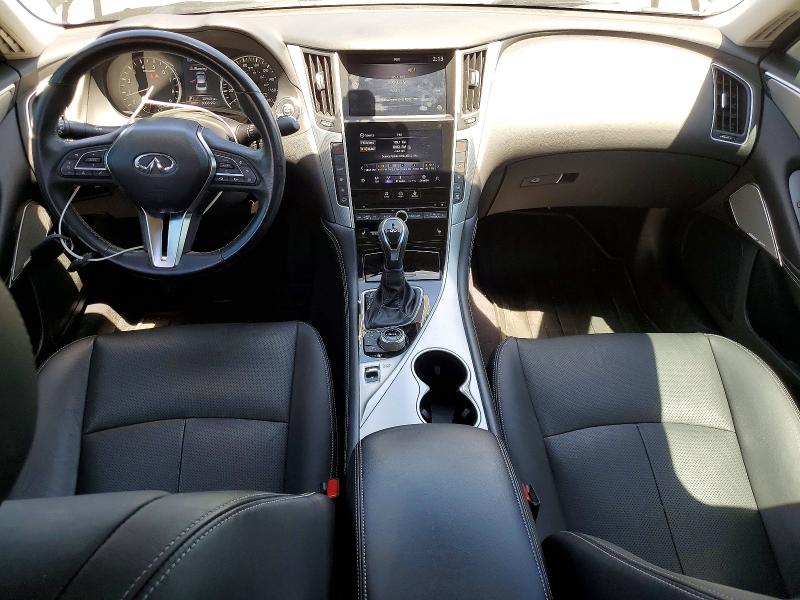 2022 Infiniti Q50 VIN JN1EV7BR3NM340273 COPART salvage auction — REAR END, CO - CERTIFICATE OF TITLE (P), sold $7,200 on 2026-07-28 (photo 8)