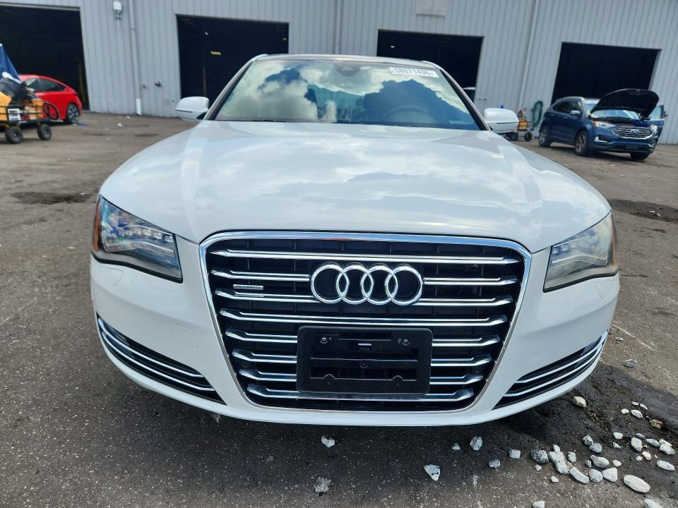 2014 Audi A8 VIN WAURGAFD0EN004589 COPART salvage auction — MINOR DENT/SCRATCHES, Ga - Certificate Of Title, sold $1,600 on 2026-07-27 (photo 5)