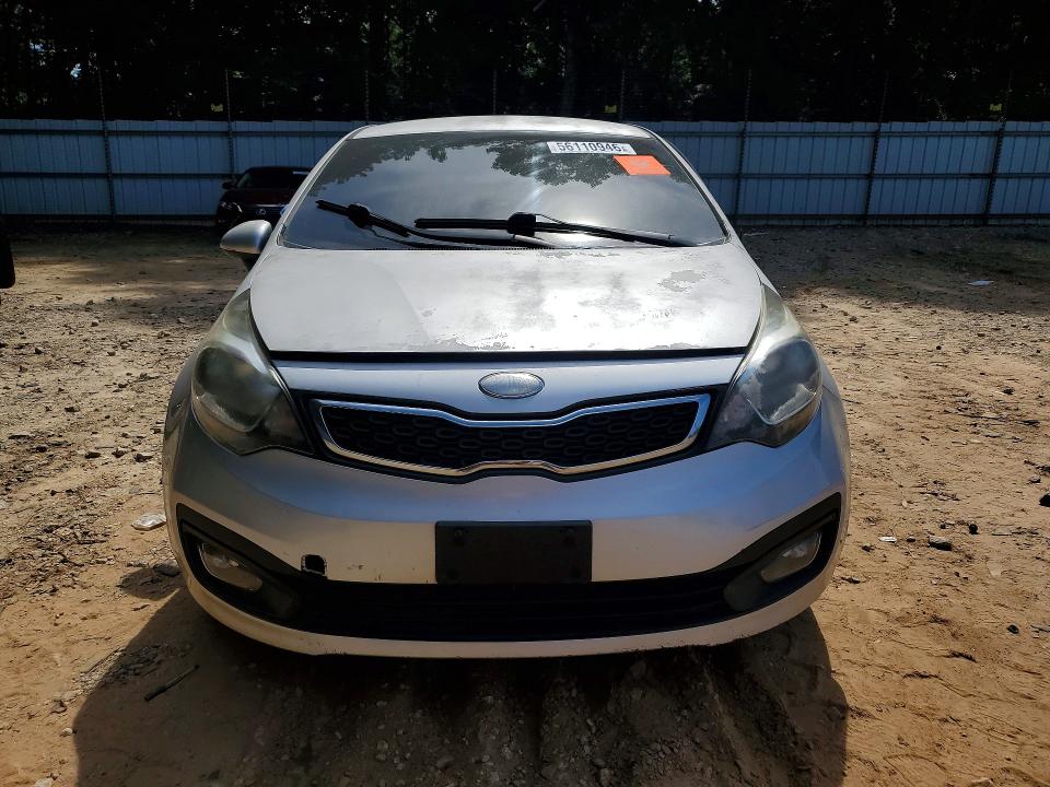 2013 Kia Rio VIN KNADN4A39D6305435 COPART salvage auction — SIDE, GA - CERT OF TITLE-SALVAGE, sold $275 on 2026-07-10 (photo 5)
