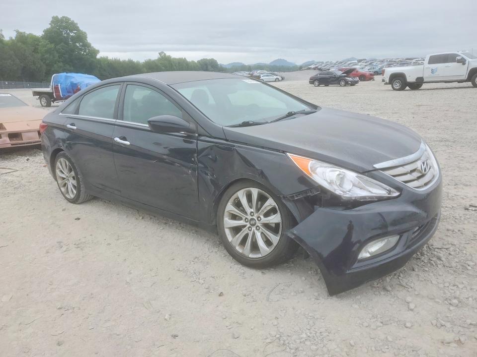 2013 Hyundai VIN 5NPEC4AC4DH527528 COPART salvage auction — FRONT END, Tn - Salvage Certificate, sold $500 on 2026-07-30 (photo 4)