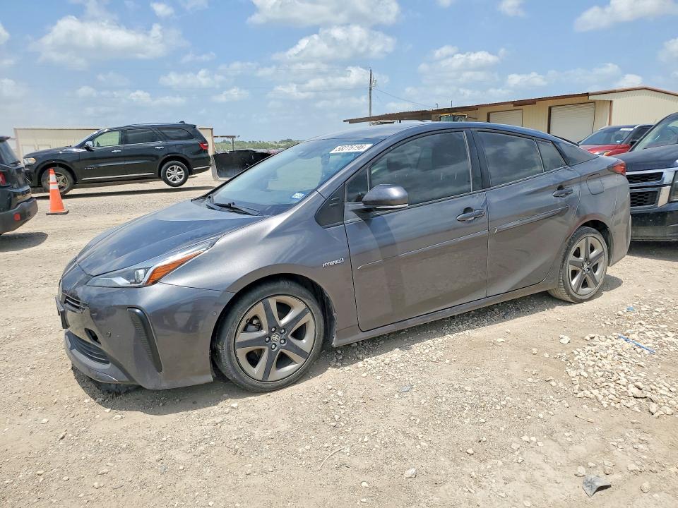 2021 Toyota Prius VIN JTDKAMFU4M3141939 — COPART salvage auction photo
