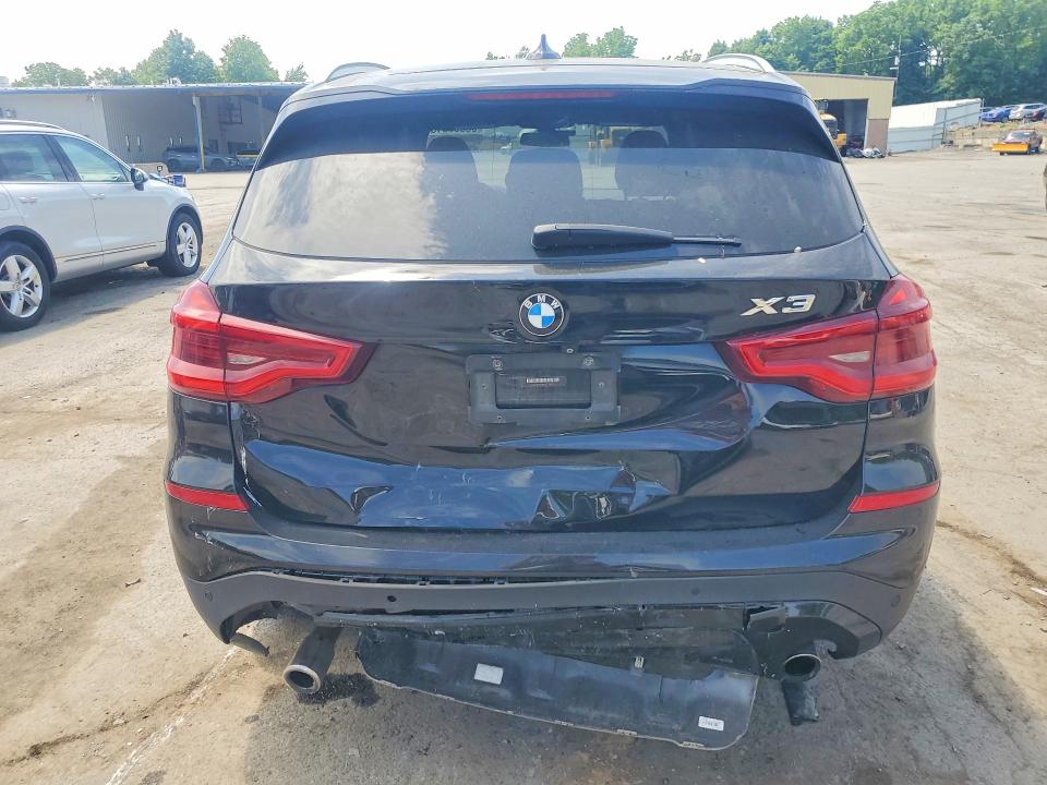 2018 BMW X3 VIN 5UXTR9C52JLC73733 COPART salvage auction — REAR END, Ny - Mv-907A Salvage Certificate, sold $9,700 on 2026-07-09 (photo 6)