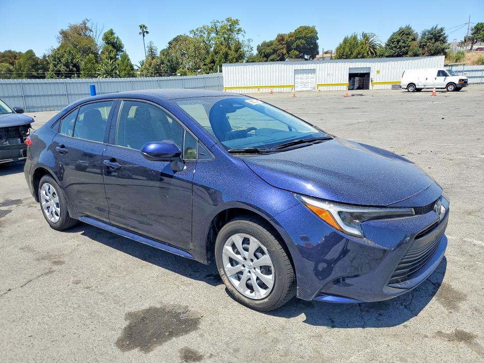 2025 Toyota Corolla VIN JTDBCMFE0S3086504 COPART salvage auction — FRONT END, Ca - Salvage Certificate, sold $8,700 on 2026-07-17 (photo 4)