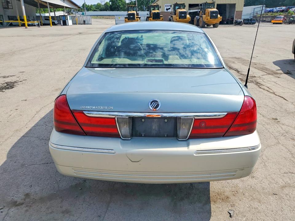 2005 Mercury Grand marquis VIN 2MEFM74W35X604493 COPART salvage auction — FRONT END, NY - MV-907A SALVAGE CERTIFICATE, sold $425 on 2026-07-09 (photo 6)