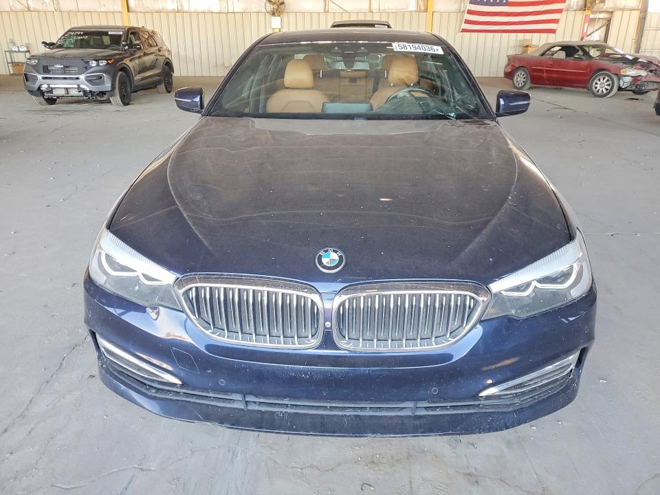 2018 BMW 5er VIN WBAJE7C55JWD49644 COPART salvage auction — MINOR DENT/SCRATCHES, Fl - Certificate Of Title, sold $4,100 on 2026-07-27 (photo 5)