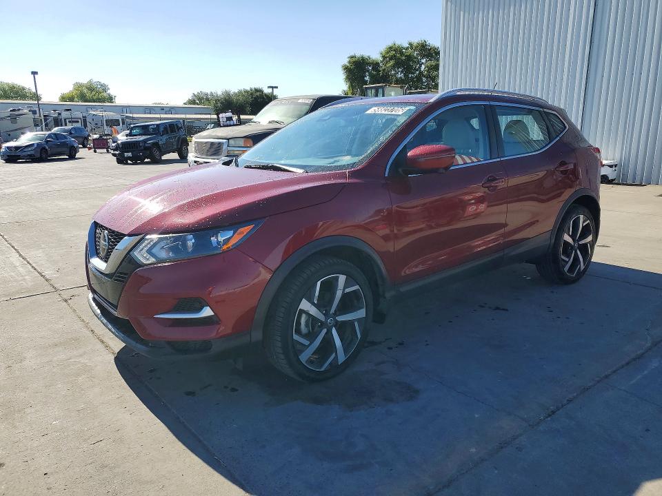 2022 Nissan Rogue sport VIN JN1BJ1CW1NW494002 COPART salvage auction — MECHANICAL, CA - CERTIFICATE OF TITLE, sold $3,650 on 2026-07-08 (photo 1)