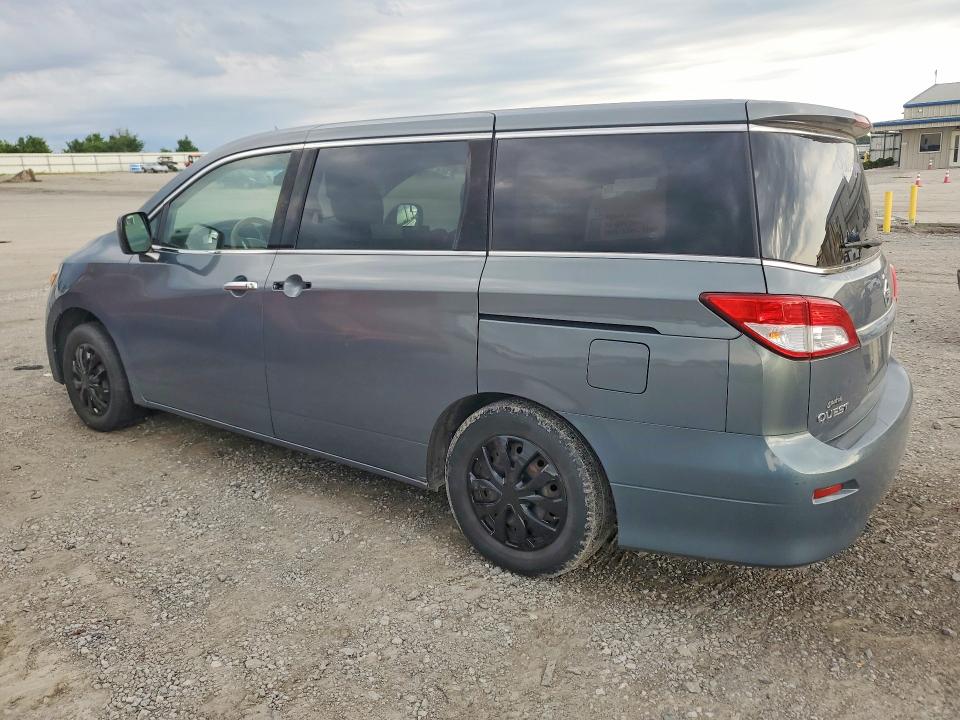 2011 Nissan Quest VIN JN8AE2KP9B9000108 COPART salvage auction — MECHANICAL, In - Certificate Of Title, sold $525 on 2026-07-03 (photo 2)