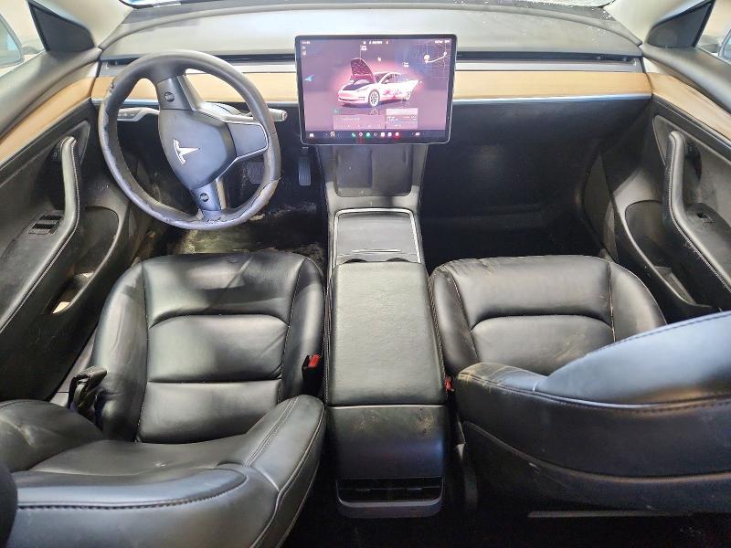 2022 Tesla Model 3 VIN 5YJ3E1EB1NF192620 COPART salvage auction — FRONT END, Ny - Mv-907A Salvage Certificate, sold $3,200 on 2026-07-06 (photo 8)