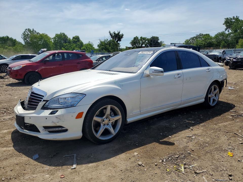 2012 Mercedes-benz S-klasse VIN WDDNG9EB0CA469920 COPART salvage auction — FRONT END, Il - Salvage Certificate, sold $4,400 on 2026-07-08 (photo 1)