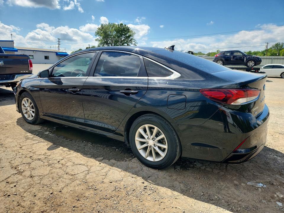 2018 Hyundai Sonata VIN 5NPE24AF0JH653023 COPART salvage auction — FRONT END, La - Cert Of Title-Salvage, sold $2,850 on 2026-07-09 (photo 2)