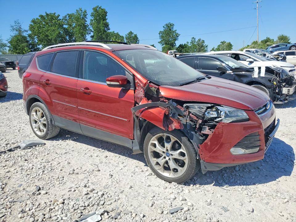 2014 Ford Escape VIN 1FMCU9J95EUB28023 COPART salvage auction — FRONT END, Mi - Certificate Of Title, sold $1,150 on 2026-07-09 (photo 4)