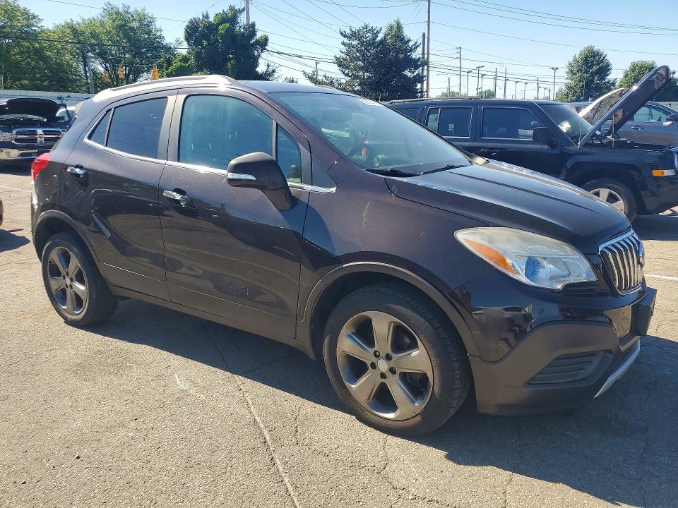 2014 Buick Encore VIN KL4CJASB5EB744519 COPART salvage auction — MINOR DENT/SCRATCHES, Oh - Certificate Of Title, sold $525 on 2026-07-29 (photo 4)