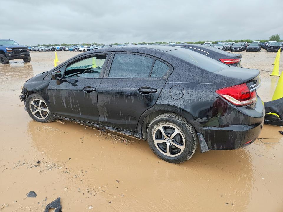 2015 Honda Civic VIN 19XFB2F78FE083200 COPART salvage auction — FRONT END, Tx - Salvage Vehicle Title, sold $1,050 on 2026-07-02 (photo 2)