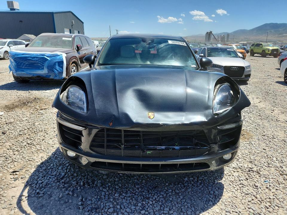 2018 Porsche Macan VIN WP1AB2A58JLB36105 COPART salvage auction — FRONT END, Ut - Salvage Certificate, sold $9,800 on 2026-07-10 (photo 5)