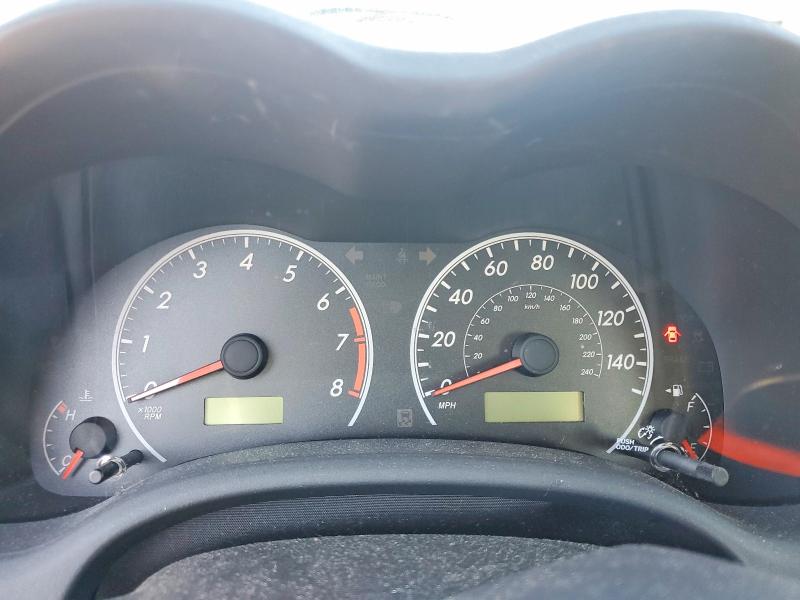 2012 Toyota Corolla VIN 5YFBU4EE8CP055010 COPART salvage auction — FRONT END, Oh - Cert Of Title-Salvage, sold $2,200 on 2026-07-17 (photo 9)
