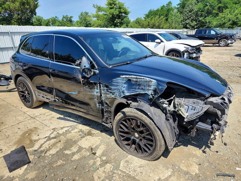 2014 Porsche Cayenne VIN WP1AA2A21ELA05838 COPART salvage auction — FRONT END, Nj - Cert Of Title-Salvage, sold $225 on 2026-07-29 (photo 4)