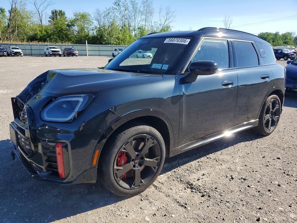 2025 Mini Cooper VIN WMZ33GA04S7T70471 COPART salvage auction — FRONT END, Ny - Mv-907A Salvage Certificate, sold $17,500 on 2026-07-13 (photo 1)