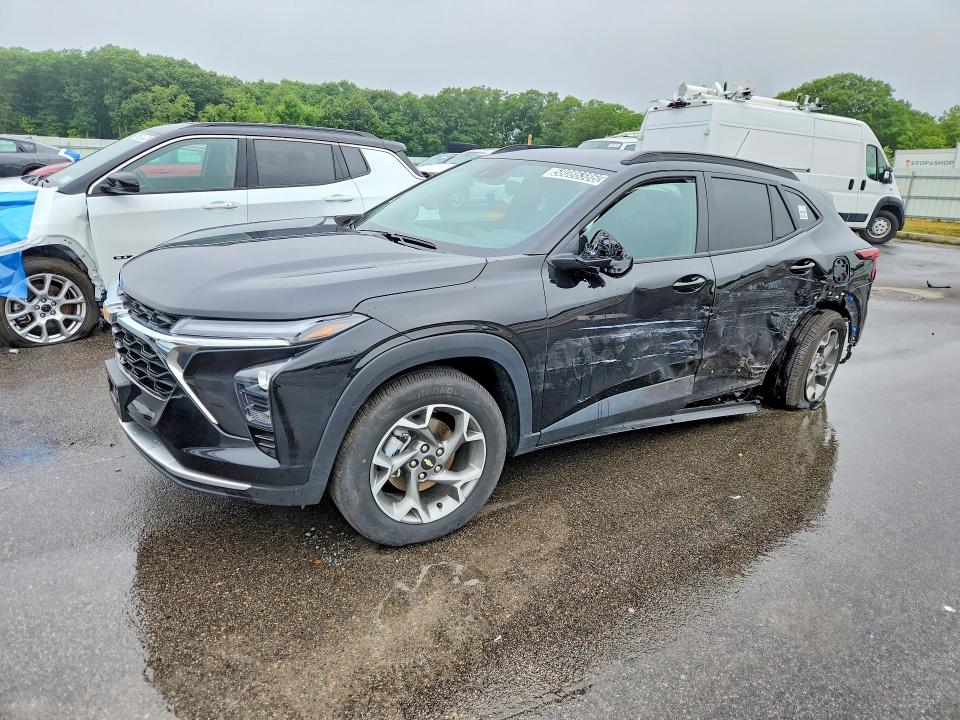 2025 Chevrolet Trax VIN KL77LHEP7SC264275 COPART salvage auction — SIDE, VA - CERT OF TITLE - SALVAGE, sold $4,400 on 2026-07-22 (photo 1)
