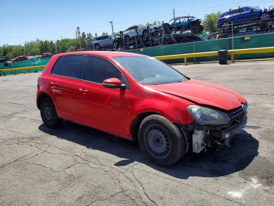 2010 Volkswagen Golf VIN WVWDB7AJ7AW090256 COPART salvage auction — FRONT END, CO - PUBLIC - SALVAGE TITLE (P), sold $275 on 2026-07-23 (photo 4)