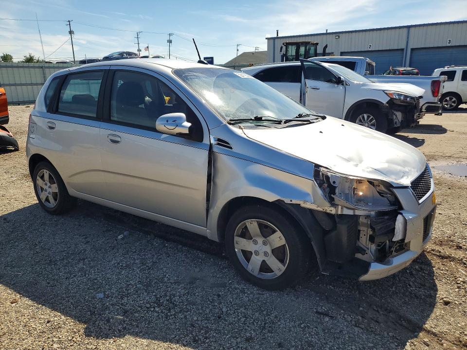 2011 Chevrolet Aveo VIN KL1TD6DE9BB203364 COPART salvage auction — ROOF, Il - Salvage Certificate, sold $650 on 2026-07-29 (photo 4)