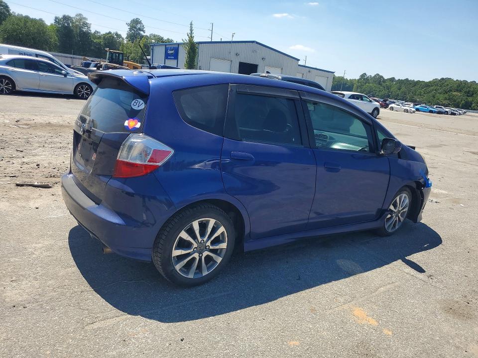 2013 Honda Fit VIN JHMGE8H56DC048829 COPART salvage auction — FRONT END, Ga - Cert Of Title-Salvage, sold $1,450 on 2026-07-09 (photo 3)