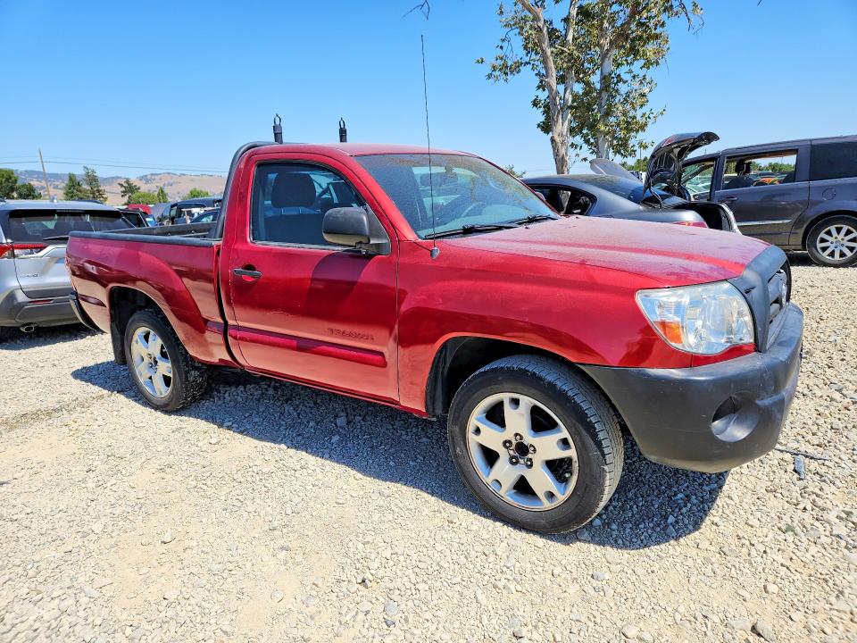 2005 Toyota Tacoma VIN 5TENX22N25Z115034 COPART salvage auction — SIDE, Ca - Salvage Certificate, sold $3,150 on 2026-07-28 (photo 4)