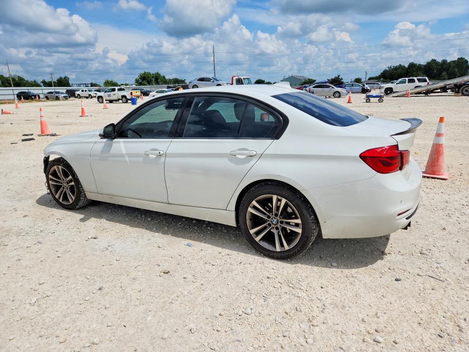 2016 BMW 3er VIN WBA8E9G59GNU30615 COPART salvage auction — FRONT END, Tx - Salvage Vehicle Title, sold $70 on 2026-07-30 (photo 2)