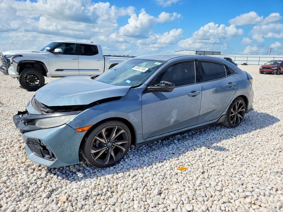 2017 Honda VIN SHHFK7H99HU222662 COPART salvage auction — FRONT END, Tx - Salvage Vehicle Title, sold $2,250 on 2026-07-30 (photo 1)