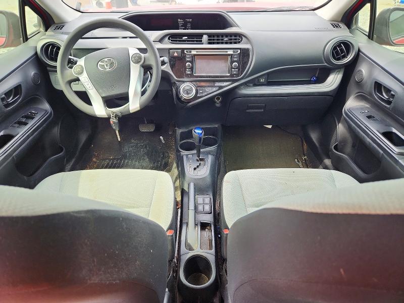 2015 Toyota Prius VIN JTDKDTB34F1576036 COPART salvage auction — FRONT END, Sc - Certificate Of Title, sold $725 on 2026-07-29 (photo 8)