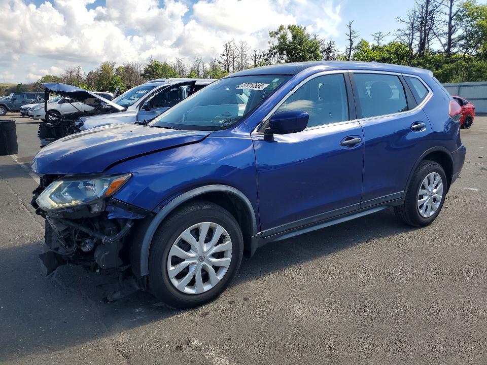 2019 Nissan Rogue VIN KNMAT2MV2KP509451 COPART salvage auction — FRONT END, Ny - Mv-907A Salvage Certificate, sold $2,950 on 2026-07-06 (photo 1)