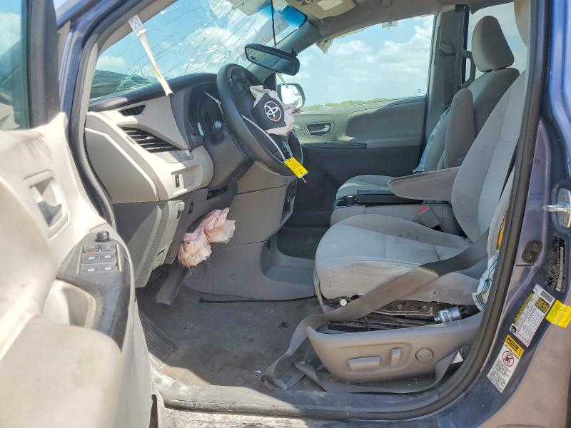 2016 Toyota VIN 5TDKK3DC7GS744694 COPART salvage auction — FRONT END, TX - SALVAGE VEHICLE TITLE, sold $875 on 2026-07-30 (photo 7)