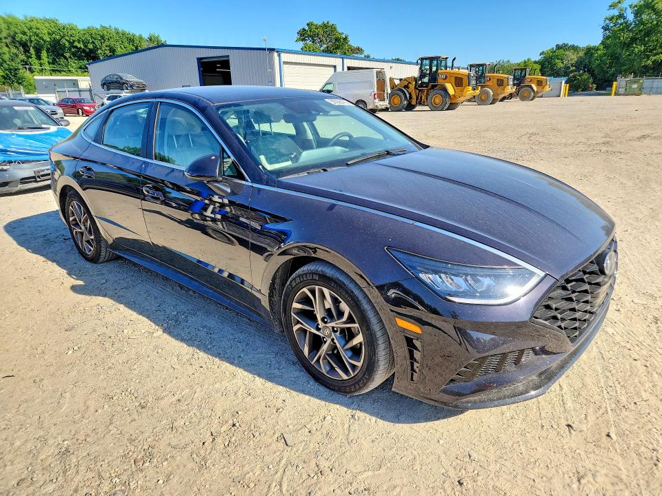 2023 Hyundai Sonata VIN KMHL64JA8PA289736 COPART salvage auction — REAR END, Va - Cert Of Title - Salvage, sold $5,300 on 2026-07-28 (photo 4)