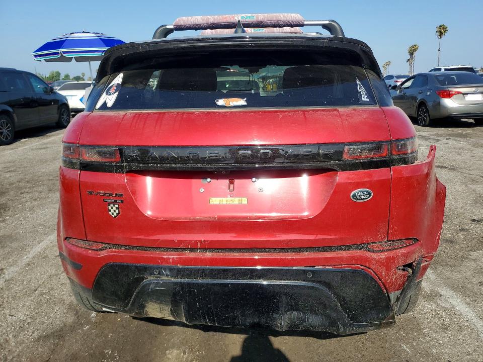 2020 Land rover VIN SALZP2FX1LH062413 COPART salvage auction — FRONT END, Ca - Salvage Certificate, sold $4,050 on 2026-07-28 (photo 6)