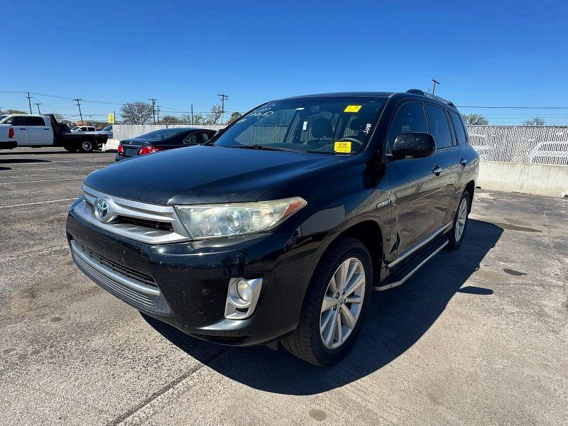 2013 Toyota Highlander VIN JTEDC3EH0D2015337 COPART salvage auction — MINOR DENT/SCRATCHES, Ok - Certificate Of Title (P), sold $2,850 on 2026-07-02 (photo 2)