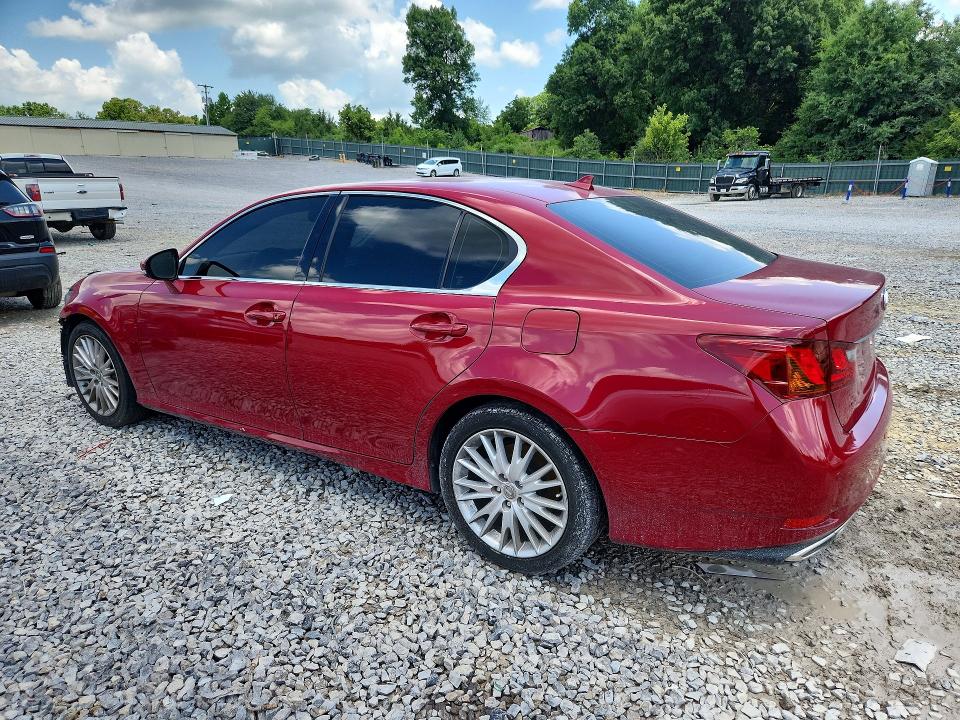 2013 Lexus Gs VIN JTHBE1BLXD5001090 COPART salvage auction — FRONT END, Tn - Salvage Certificate, sold $4,800 on 2026-07-14 (photo 2)