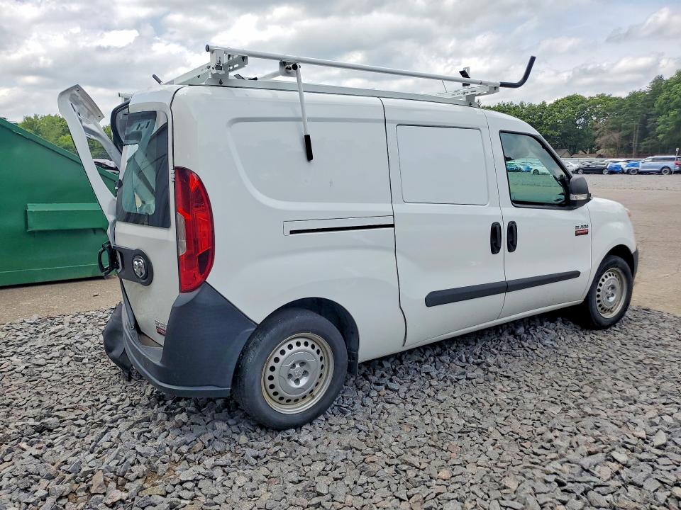 2018 Ram Promaster city VIN ZFBERFAB2J6L85383 COPART salvage auction — REAR END, MN - CERT OF TITLE-SALVAGE, sold $975 on 2026-07-22 (photo 3)