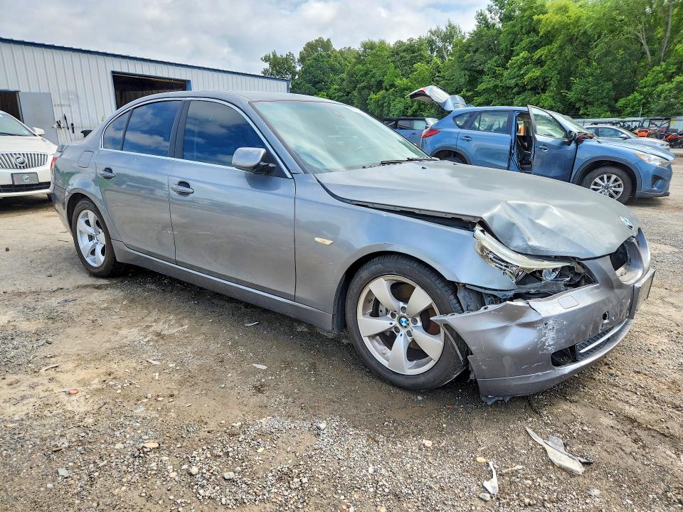 2008 BMW 5 series VIN WBANU53588CT10645 COPART salvage auction — FRONT END, La - Cert Of Title-Salvage, sold $10 on 2026-07-09 (photo 4)