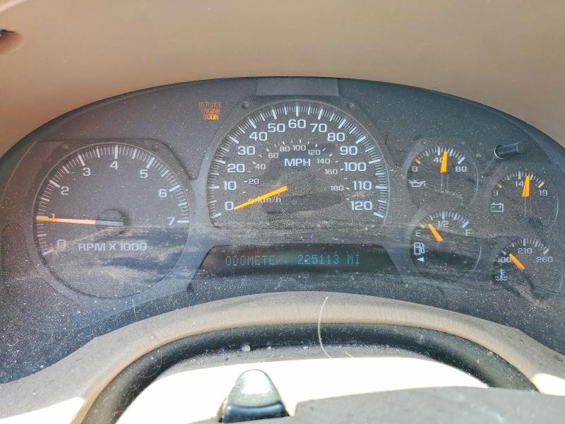 2004 Chevrolet Trailblazer VIN 1GNDS13SX42326078 COPART salvage auction — FRONT END, TN - SALVAGE CERTIFICATE, sold $425 on 2026-07-09 (photo 9)
