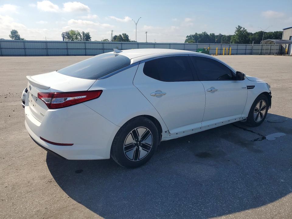 2013 Kia VIN KNAGM4AD2D5052621 COPART salvage auction — FRONT END, Nc - Salvage Certificate Of Title, sold $525 on 2026-07-14 (photo 3)