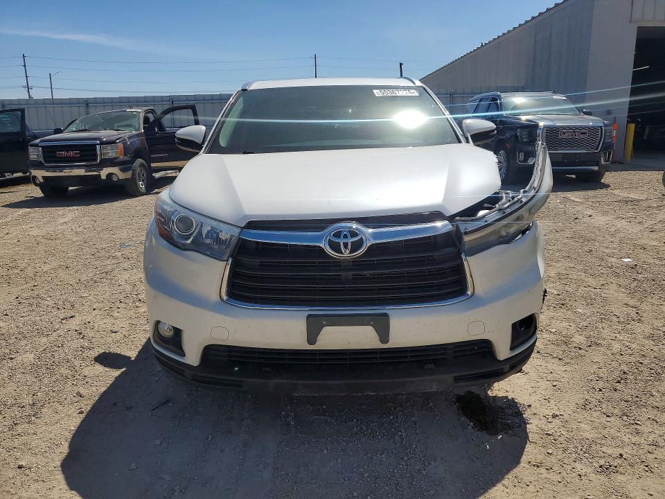 2015 Toyota VIN 5TDJKRFH0FS145903 COPART salvage auction — FRONT END, Ia - Cert Of Title-Salvage Title, sold $6,100 on 2026-07-22 (photo 5)