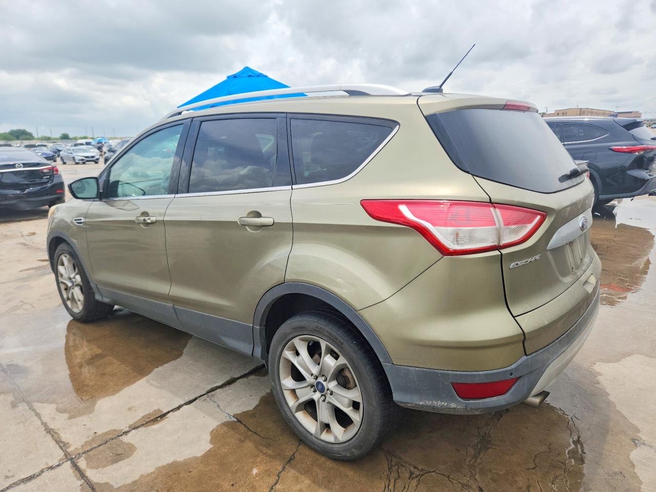 2014 Ford Escape VIN 1FMCU0JX1EUB34105 COPART salvage auction — Mechanical, TX - CERTIFICATE OF TITLE, sold $600 on 2026-07-02 (photo 2)