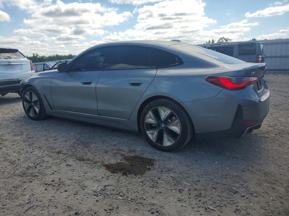 2023 BMW I4 VIN WBY73AW09PFP74532 COPART salvage auction — FRONT END, Va - Cert Of Title - Salvage, sold $13,100 on 2026-07-15 (photo 2)