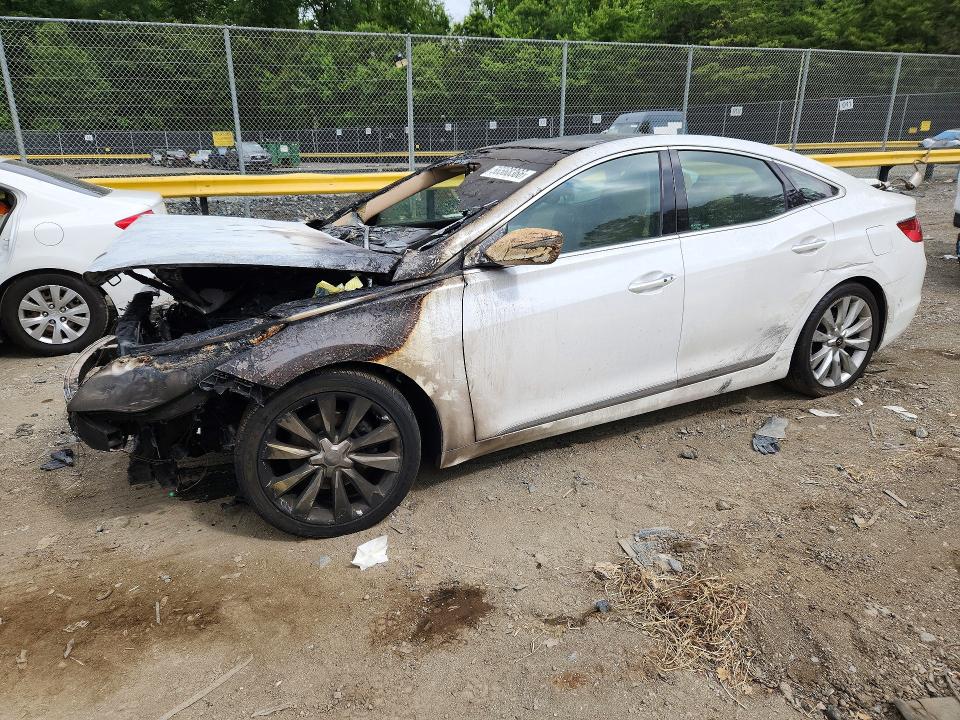 2015 Hyundai Azera VIN KMHFH4JG0FA483901 COPART salvage auction — FRONT END, Md - Cert Of Salvage > 75% Damage, sold $200 on 2026-07-31 (photo 1)