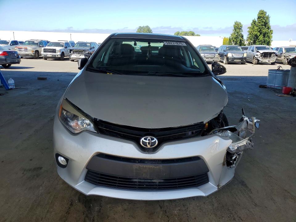 2014 Toyota Corolla VIN 5YFBURHE3EP086290 COPART salvage auction — FRONT END, Ca - Salvage Certificate, sold $1,700 on 2026-07-14 (photo 5)