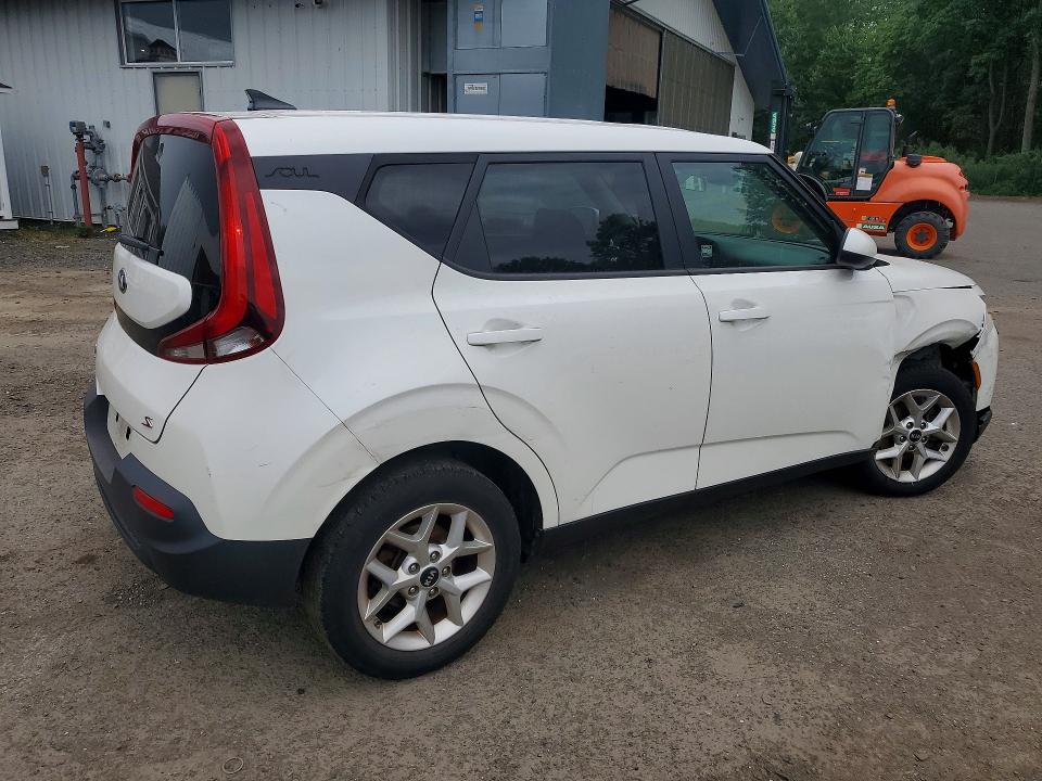 2021 Kia Soul VIN KNDJ23AUXM7750245 COPART salvage auction — UNDERCARRIAGE, CT - CERTIFICATE OF TITLE, sold $2,250 on 2026-07-16 (photo 3)