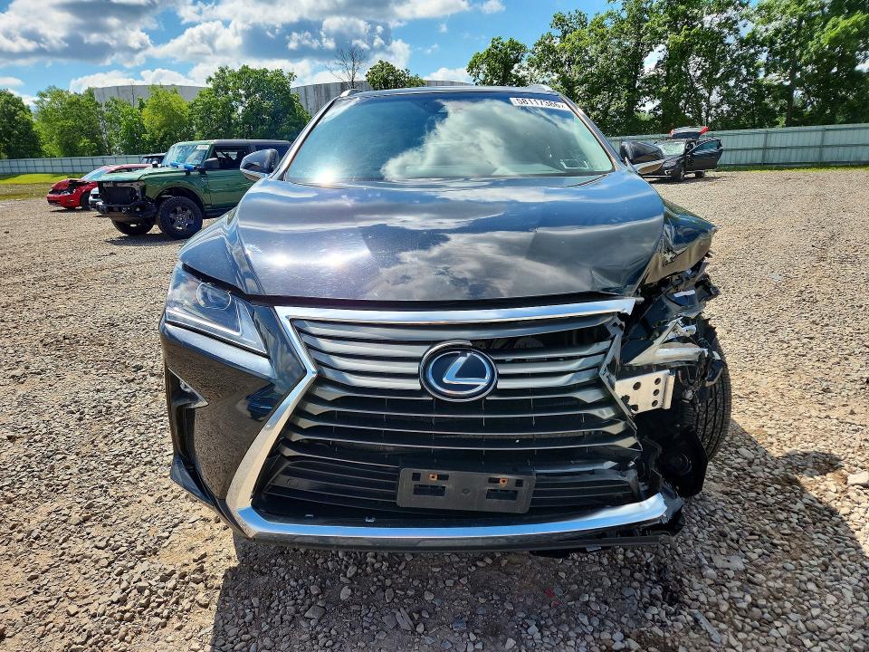 2019 Lexus Rx VIN 2T2BZMCA5KC168425 COPART salvage auction — FRONT END, Ny - Mv-907A Salvage Certificate, sold $10,000 on 2026-07-29 (photo 5)
