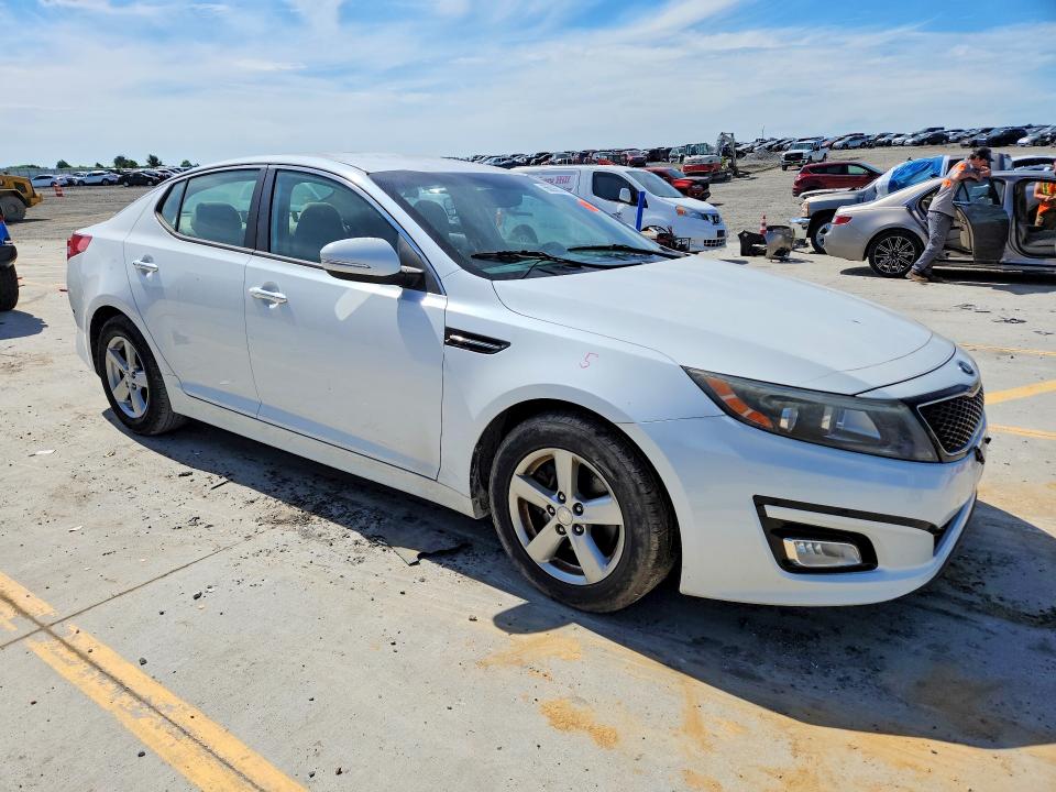 2014 Kia Optima VIN 5XXGM4A76EG344329 COPART salvage auction — FRONT END, Ky - Cert Of Title-Salvage, sold $375 on 2026-07-09 (photo 4)