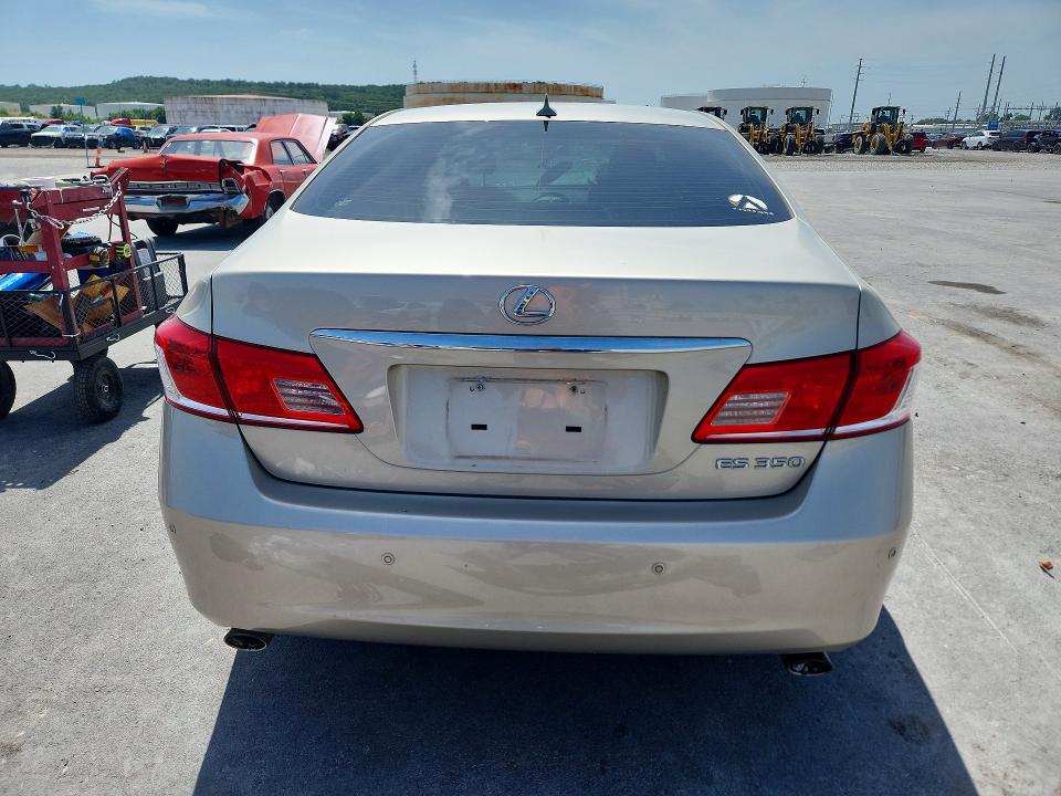 2012 Lexus ES VIN JTHBK1EG1C2499400 COPART salvage auction — FRONT END, Ok - Cert Of Title-Salvage, sold $800 on 2026-07-17 (photo 6)