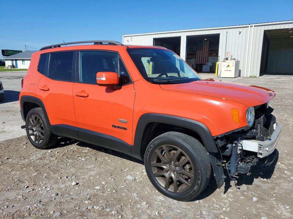 2016 Jeep VIN ZACCJBBT7GPD81783 COPART salvage auction — FRONT END, Mo - Salvage Certificate Of Title, sold $1,550 on 2026-07-27 (photo 4)